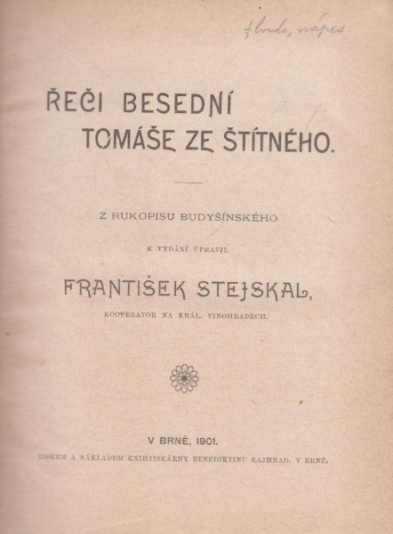 řeči besední