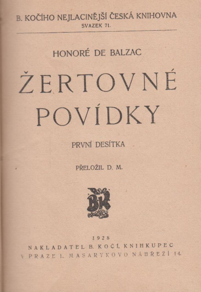 žertovné