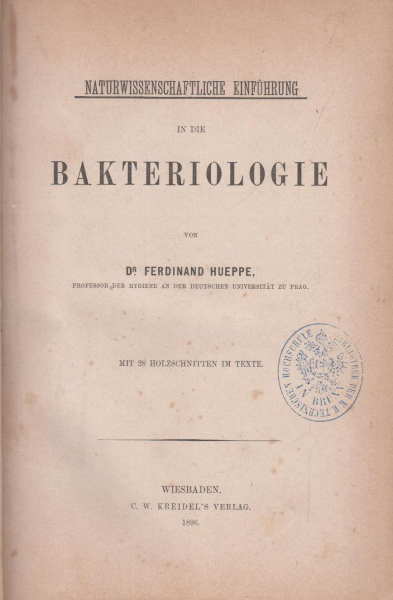 bakteriologie