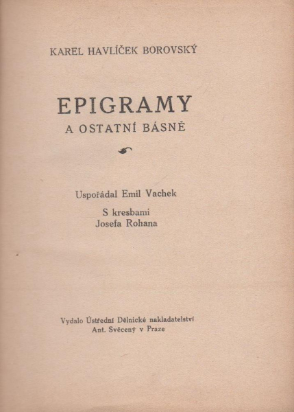 epigramy
