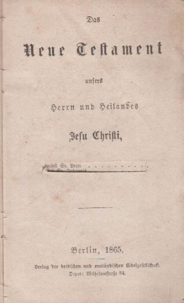 neuetestament