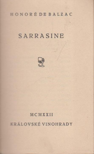 sarrasine