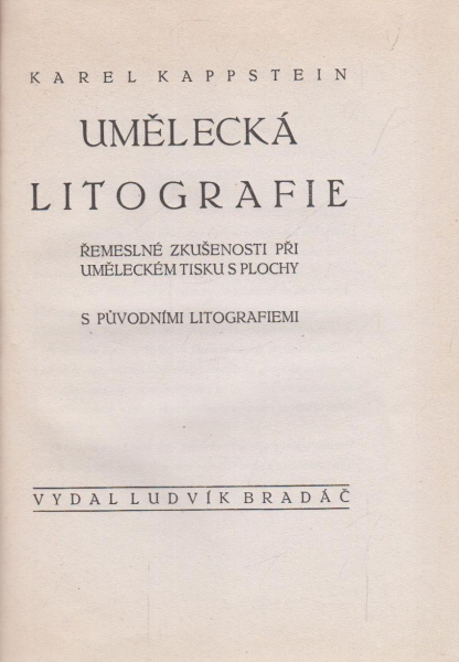 uměleckálitografie