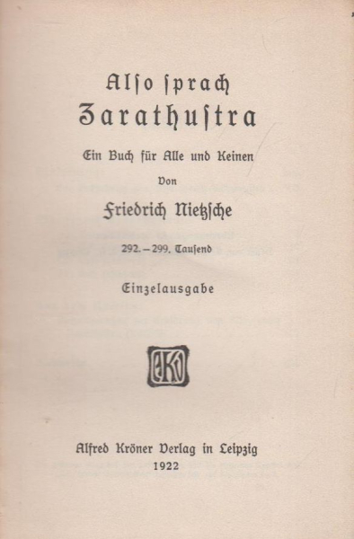 zarathustra